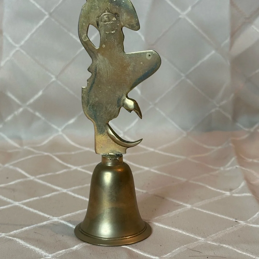 Vintage Brass Bell - Hindu or Asian Hanuman Monkey God - Picture 8 of 8